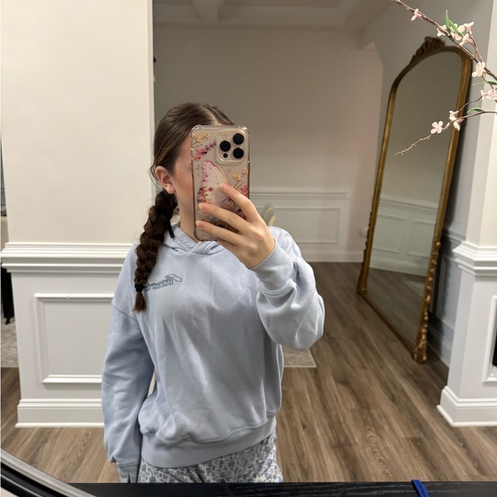 Girl’s Light Blue Hoodie
